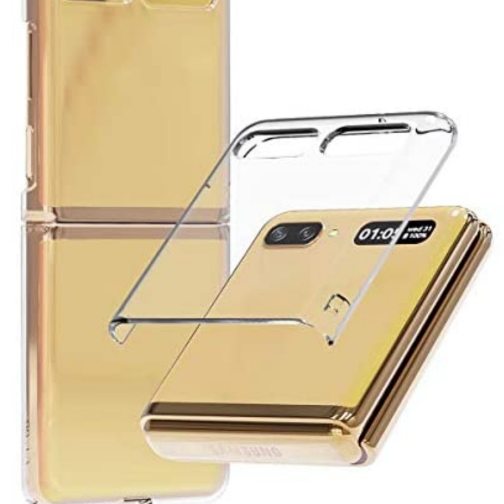 Samsung Galaxy Z Flip Phone Case Cover Clear